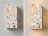 Japanese style wabi-sabi bedroom wall lamp