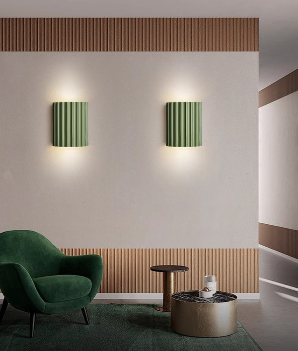 French cream style bedroom bedside corridor wall lamp