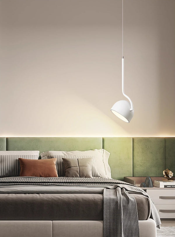 Nordic LED rotatable bedroom bedside Pendant light