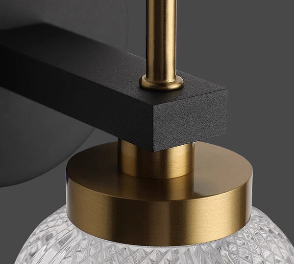 Leichte Luxus-Schlafzimmer-Nachtwandlampe