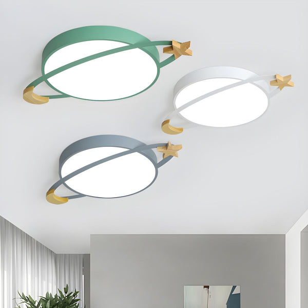 Creative Planet Bedroom Ceiling Lamp