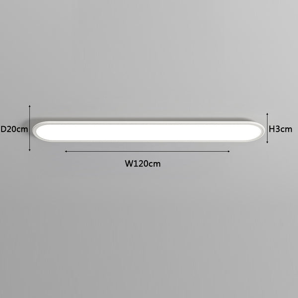 Ultra-thin corridor ceiling light