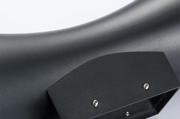 Schlichte LED-Außenwandleuchte für den Garten