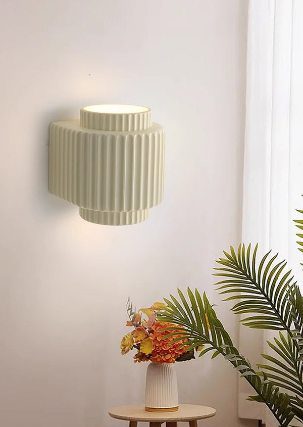 French cream style bedroom bedside corridor wall lamp
