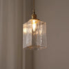 Japanese style vintage brass glass dining room bedroom Pendant light