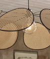 Japanese creative rattan chandelier