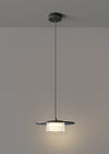 Nordic simple black bedroom bedside chandelier