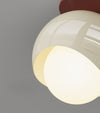 Deckenlampe im französischen Cremestil für den Flur