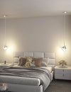 Nordic LED rotatable bedroom bedside Pendant light