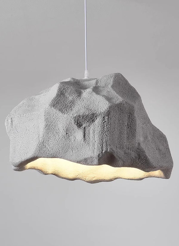 Wabi-sabi style creative cloud chandelier