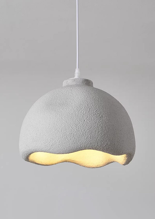 Kreativer Esszimmer-Kronleuchter im Wabi-Sabi-Stil