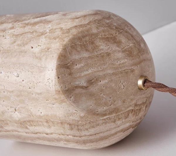 Wabi-sabi style bedroom bedside table lamp