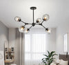 Creative and personalized magic bean molecular chandelier