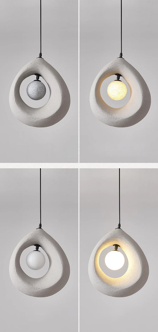 Japanese creative water drop chandelier