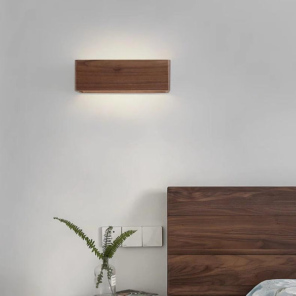 Kreative Wandlampe fürs Bett