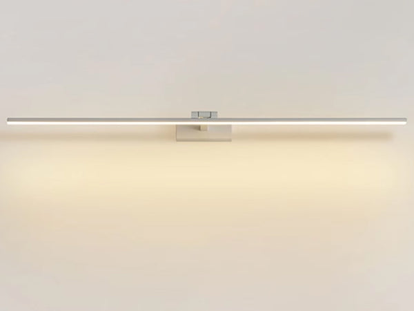 Simple LED retractable mirror front wall lamp