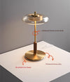 Vintage Brass LED Table Lamp