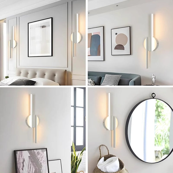 Applique de chevet longue et minimaliste