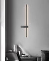 Minimalist all-copper long strip wall lamp