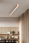 Lange Deckenlampe im japanischen Stil