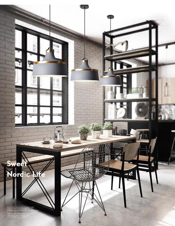 Macaron single head chandelier