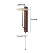 Japanese style retro bedside wall lamp