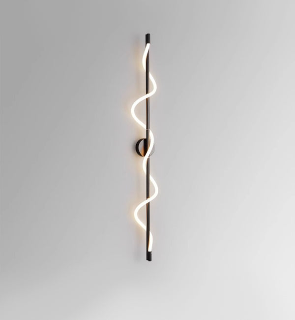 All copper line wall lamp
