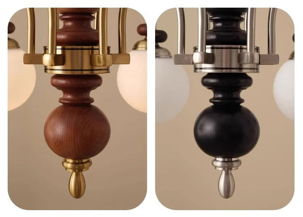 Medieval style creative magic beans chandelier