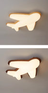 Cream Style Aircraft Ceiling Lamp