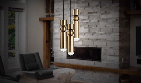 Nordischer Kronleuchter mit schlichter Persönlichkeit