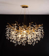 French creative branch crystal living room and dining room chandelier