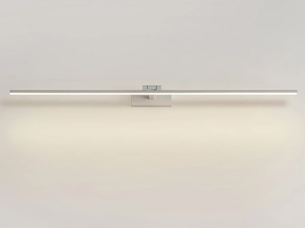 Simple LED retractable mirror front wall lamp