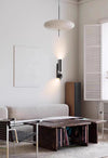 Nordic minimalist double head rotatable bedroom bedside wall lamp