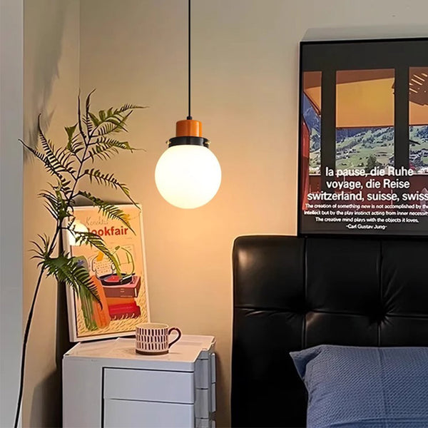 Lustre de chevet en forme de haricot magique de style médiéval