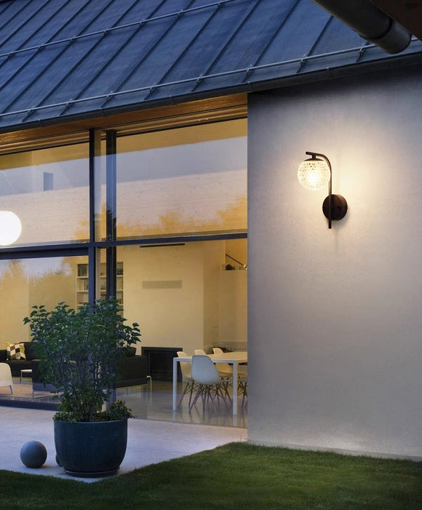 Outdoor courtyard walkway waterproof wall light