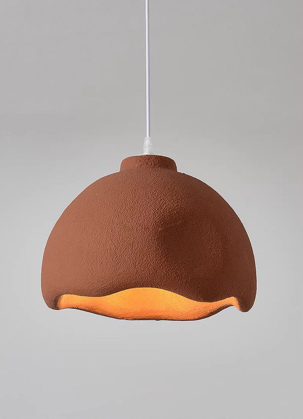 Kreativer Esszimmer-Kronleuchter im Wabi-Sabi-Stil