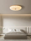Wood color cream style bedroom ceiling lamp