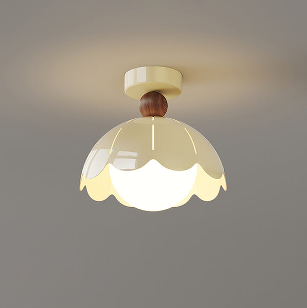 Medieval Cream Style Corridor Aisle Ceiling Lamp