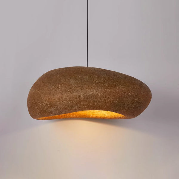 Mikro-Zement-Kronleuchter im Wabi-Sabi-Stil