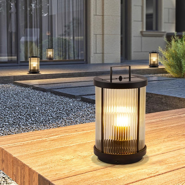 Modern Outdoor Patio Garden Waterproof Portable lamp