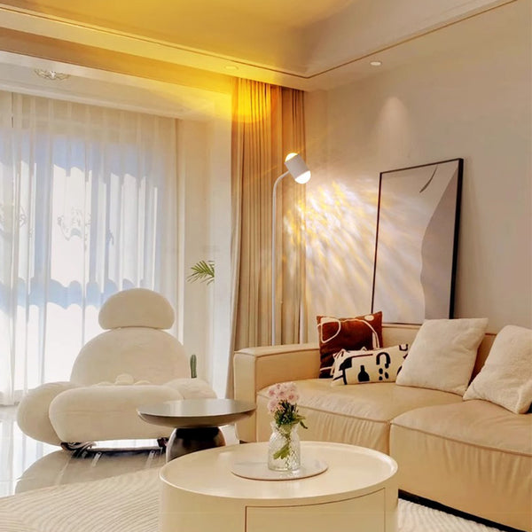 Creative double-headed water ripple atmosphere floor lamp