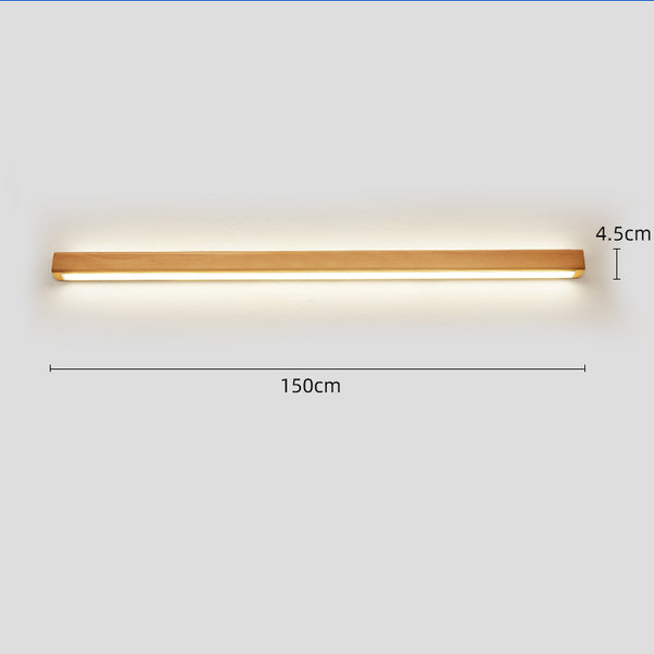Einförmige lange Wandleuchte