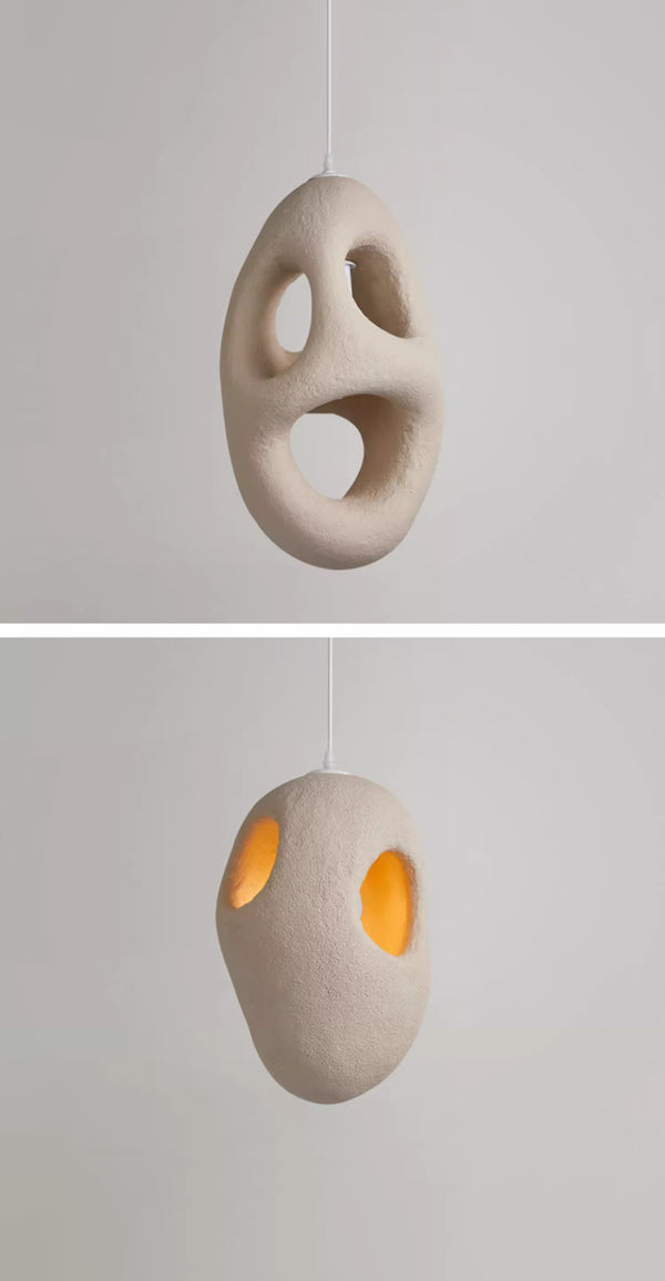 Japanese retro hollow chandelier