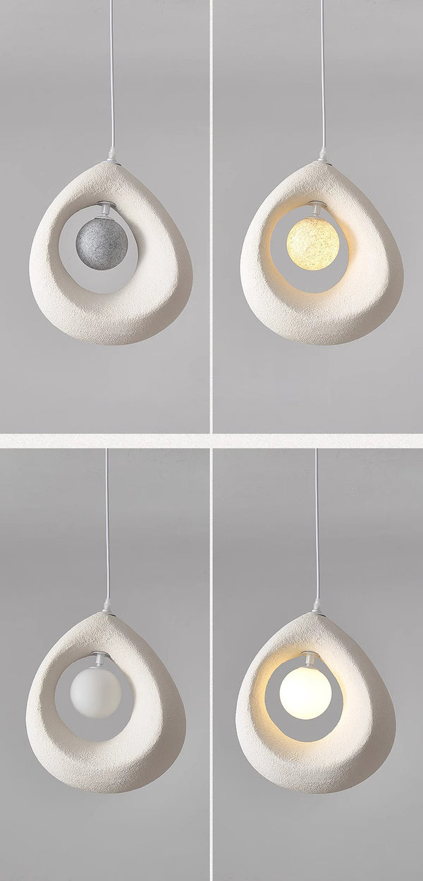 Japanese creative water drop chandelier