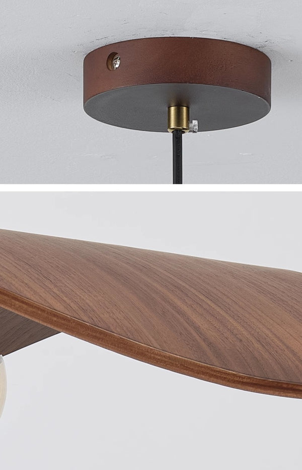 Suspension de salle à manger de style wabi-sabi