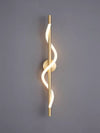 All copper line wall lamp