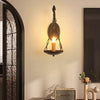 Creative retro bedroom bedside aisle wall lamp