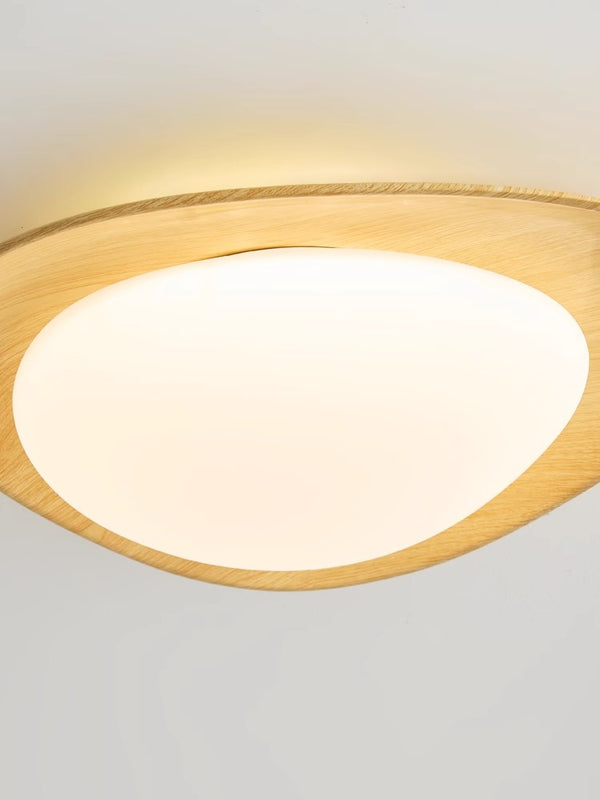Plafonnier créatif en galets pour chambre à coucher et couloir