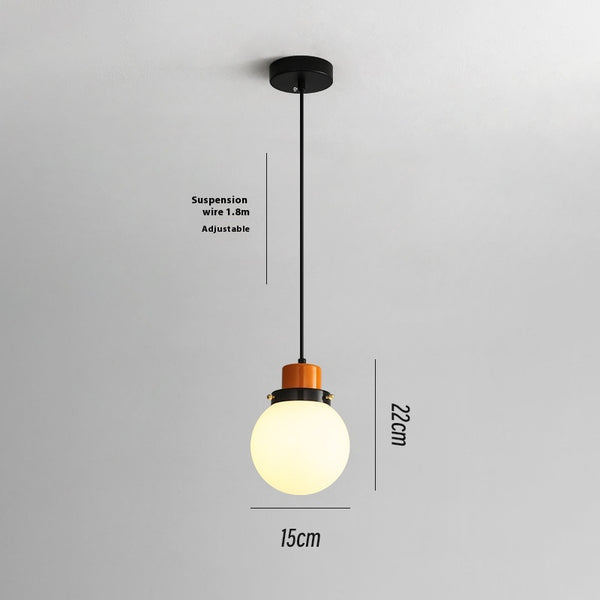 Lustre de chevet en forme de haricot magique de style médiéval