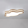 LED children's room solid wood ceiling lamp